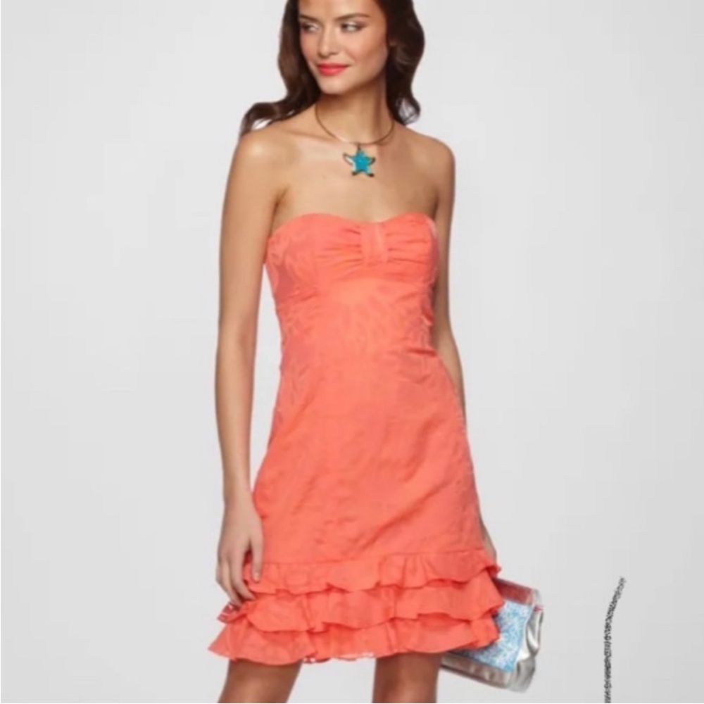 Lilly Pulitzer Strapless Lu Dress NWT - Picture 1 of 9